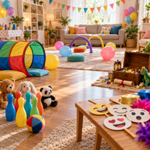Indoor Spiele für Kinder am Kindergeburtstag