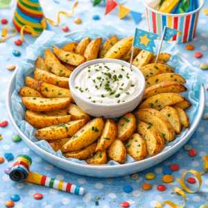 Kartoffel Wedges Kindergeburtstag