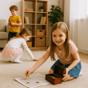 Kindergeburtstag Schatzsuche