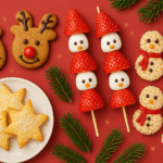 Kindergeburtstag Weihnachten Snacks