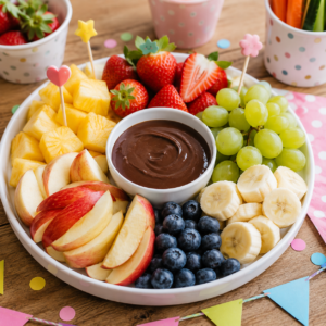 Obst mit Schokolade