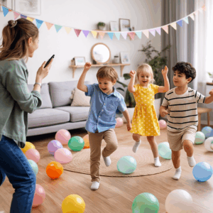 Stopptanz Kindergeburtstag