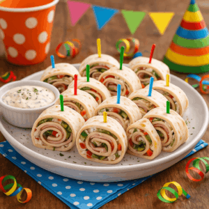Wrap Röllchen Kindergeburtstag