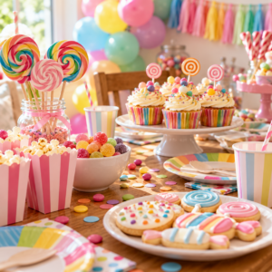 Candyland Geburtstagsparty für Kinder