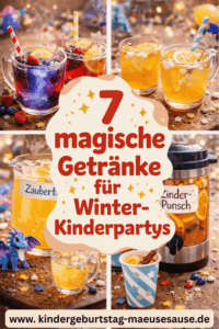 Getränke Winter Kindergeburtstag