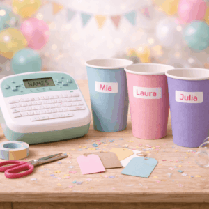 Kindergeburtstag Etikettiergerät