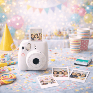 Kindergeburtstag Sofortbildkamera