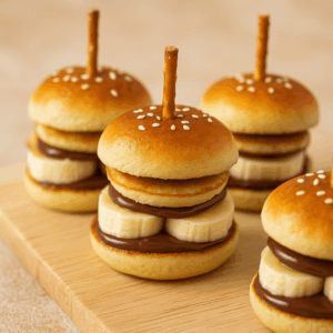 Mini Burger Banane