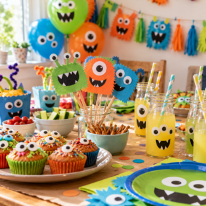 Monsterparty Kindergeburtstag