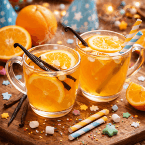 Orangen-Vanille-Punsch für Kinder
