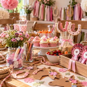 Pferde Kindergeburtstag feiern
