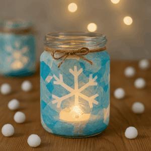 Windlicht basteln Kinder