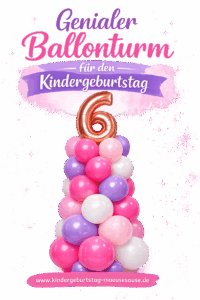 Ballonturm aufbauen