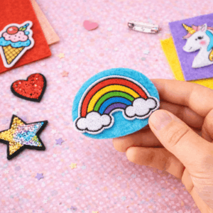 Broschen selber machen Kinder