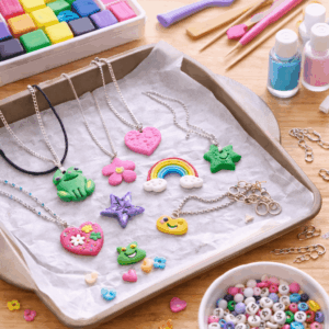 Freundschafts-Ketten mit Fimo