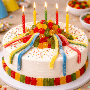Gummibärchen Torte Explosion