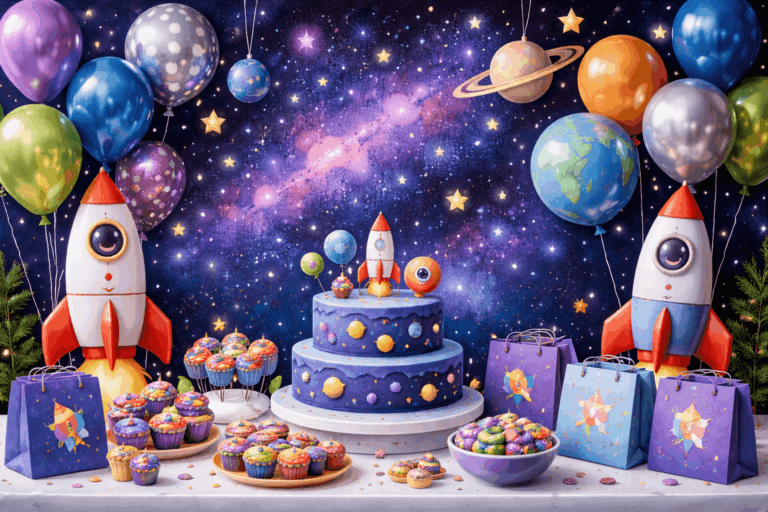 Kindergeburtstag Weltraum