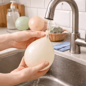 Luftballon mit Wasser