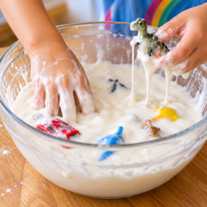 Oobleck-Schatzsuche mit Dinosaurier