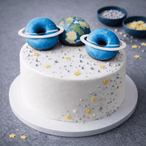 Planeten-Torte ohne Profi-Skills