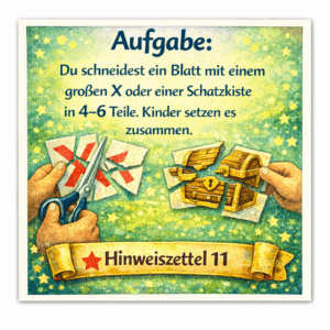 Schatzsuche Hinweis 11