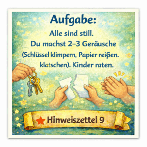 Schatzsuche Hinweis 9