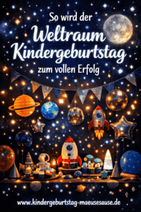 Weltraum Kindergeburtstag