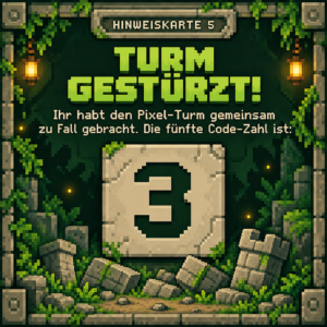 Hinweisekarte 5 für die Schatzsuche