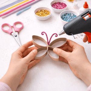 Klopapierrollen basteln