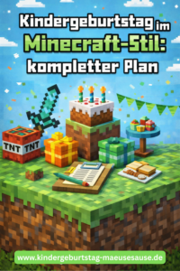 Minecraft Kindergeburtstag feiern