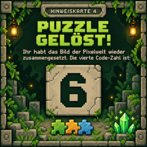 Schatzsuche Hinweiskarte 4