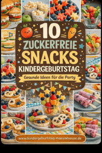 10 zuckerfreie Snacks Kindergeburtstag