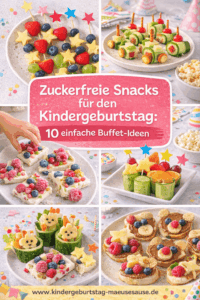 10 zuckerfreie Snacks für die Party