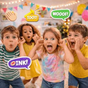 Das verrückte Geräusche-Spiel