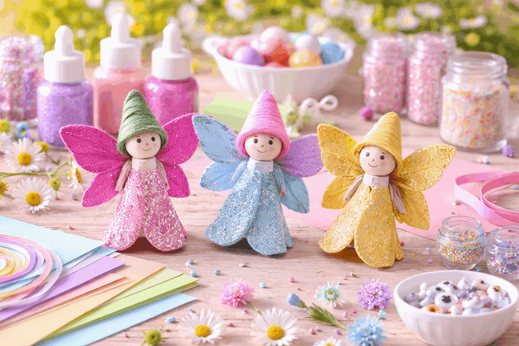Feen basteln Kinder