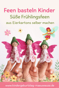 Frühlingsfeen selber machen