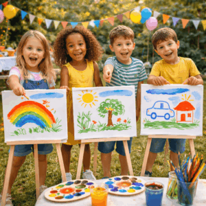 Malwettbewerb Kindergeburtstag