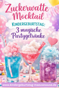 Mocktails Kindergeburtstag