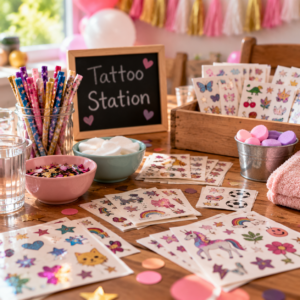 Tattoo Station Kindergeburtstag