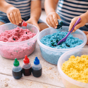 Zaubersand Lebensmittelfarbe