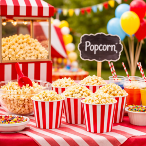 Zirkus-Kindergeburtstag-Popcorn