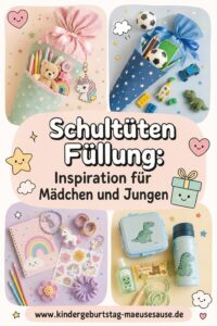 Schulanfang Füllung Schultüten 75 Ideen