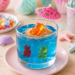 Gummibärchen Dessert Wackelpudding