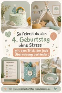 Kindergeburtstag 4 Geburtstag