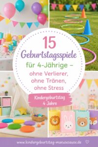 Kindergeburtstag Kindergeburtstag Spiele 4 Jahre