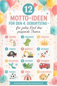 Kindergeburtstag Motto Ideen Kinderparty