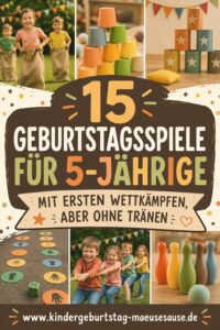 Kindergeburtstag Spiele Fünfjährige