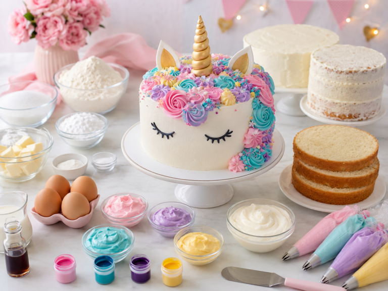 Einhorn Torte