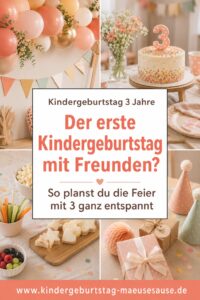 Kindergeburtstag 3 Jahre