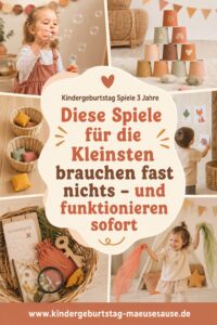 Kindergeburtstag Spiele 3 Jahre